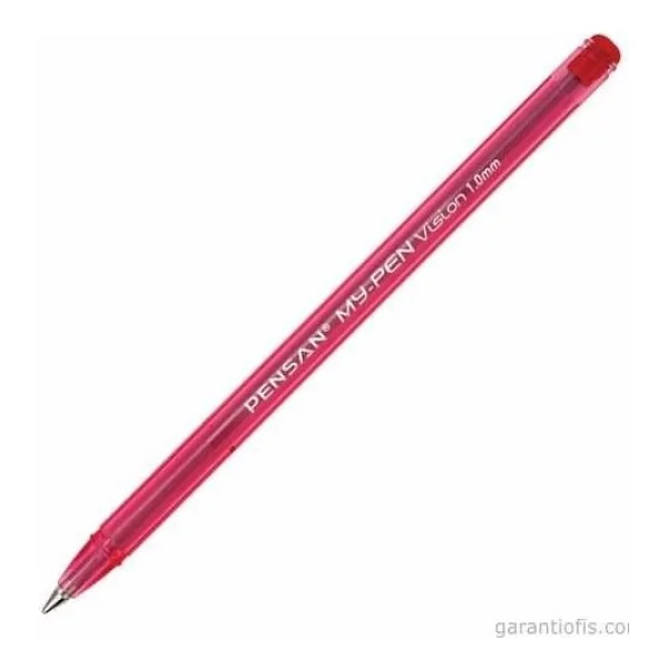 Pensan 2210 My-Pen 25'li Kırmızı Tükenmez Kalem - Görsel 4