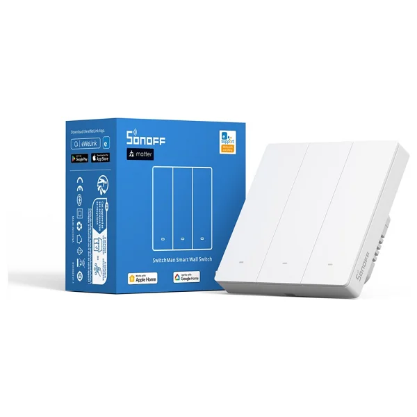 Sonoff M5-3c-86w Matter 3 Kanallı Akıllı Anahtar - Görsel 2