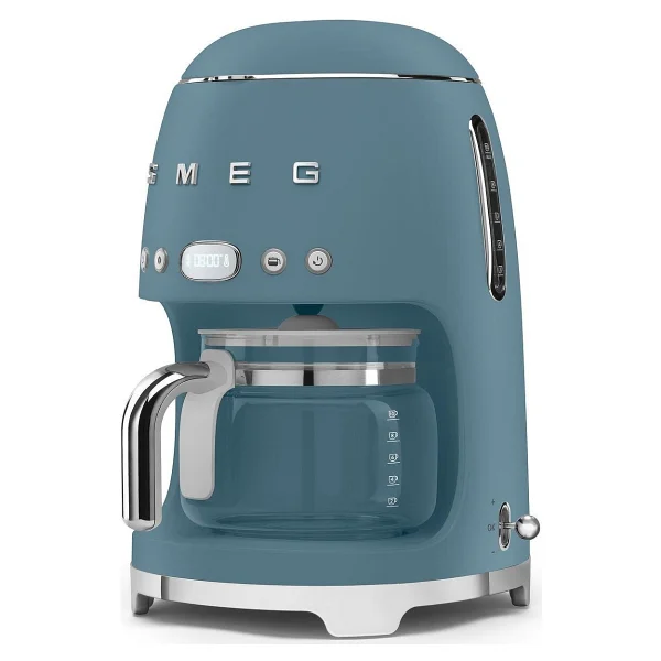 Smeg Dcf02sbmeu Retro Mat Mavi Filtre Kahve Makinesi - Görsel 5