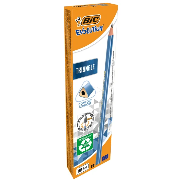 Bic Evolution 964845 Üçgen 12'li Kurşun Kalem - Görsel 9