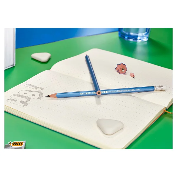 Bic Evolution 964845 Üçgen 12'li Kurşun Kalem - Görsel 2