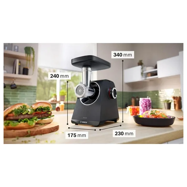 Bosch Multipower Series 4 Mfws440b 1900 W Kıyma Makinesi - Görsel 2