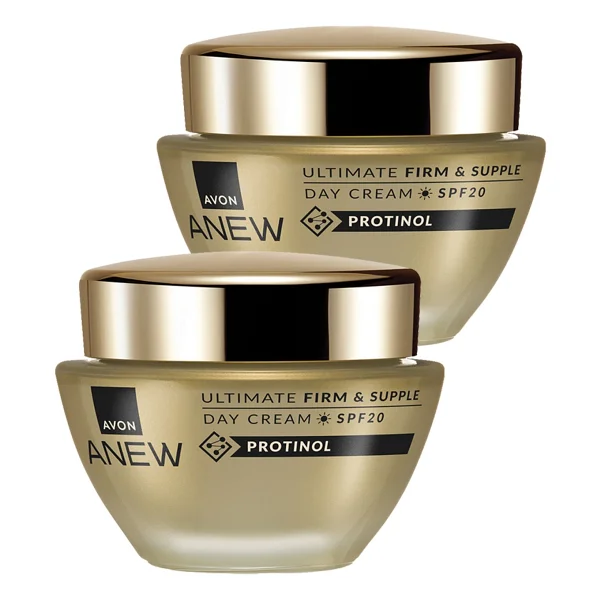 Avon Anew Ultimate Firm & Supple Gündüz Kremi Spf20 50 Ml. İkili Set - Görsel 6
