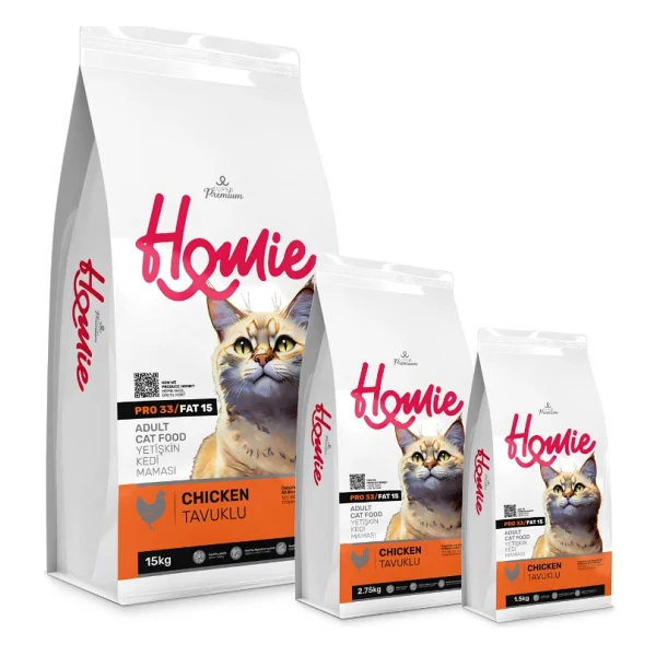 Homie Tavuklu 1.5 kg Yetişkin Kedi Maması - Görsel 2