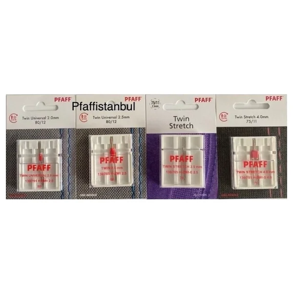 Pfaff Çift Iğne Seti 4'lü - Görsel 2