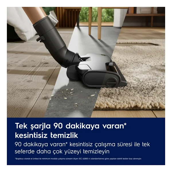 Electrolux Ultimate 800 Ep82ub25ug Şarjlı Dikey Süpürge - Görsel 10
