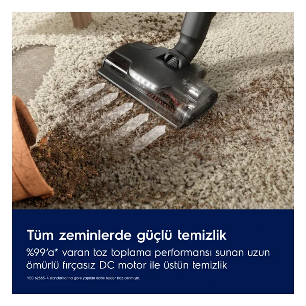Electrolux 800 Animal Ep82ab25ug Şarjlı Dikey Süpürge - Görsel 8