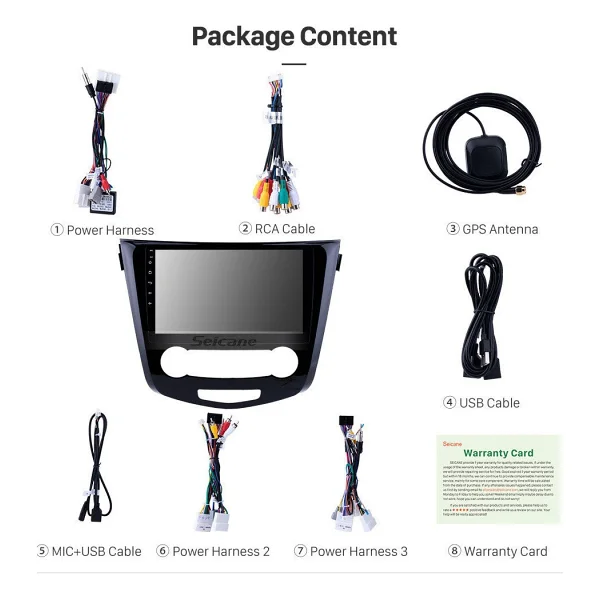 Navigold Nıssan Qashqaı Manual A/c 2014+ Multimedya Navigasyon USB Kamera Carplayer - Görsel 3