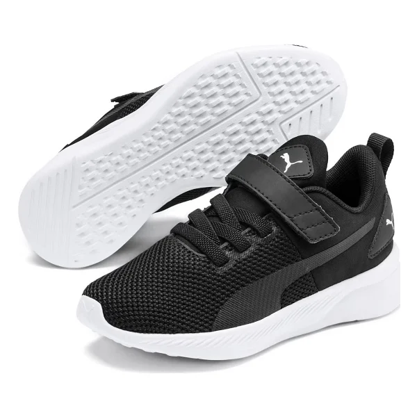 Puma Flyer Runner V 192930-01 Siyah Bebek Spor Ayakabı - Görsel 2