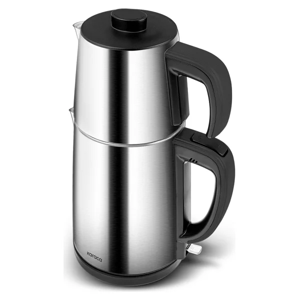 Karaca Gastro Dem 2in1 1650 W Inox Çelik Çay Makinesi - Görsel 2