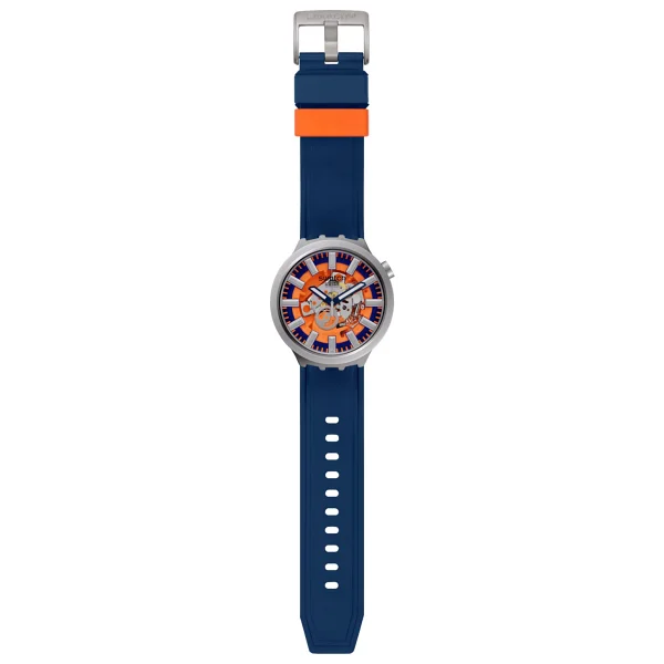 Swatch Big Bold Orange İn The Works Sb07s114 Erkek Kol Saati - Görsel 8