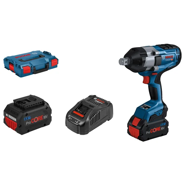 Bosch Gds 18v-1050 H Çift Akülü 8 Ah Somun Sıkma Makinesi - Görsel 6