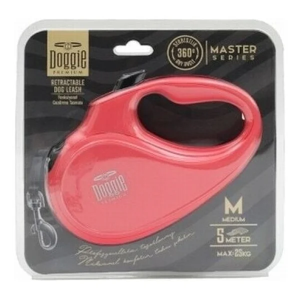 Doggie Master M Pembe Otomatik Köpek Tasması - Görsel 4