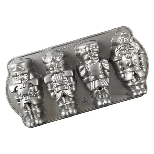 Nordic Ware Nutcracker 92977 Mini Kek Kalıbı - Görsel 5