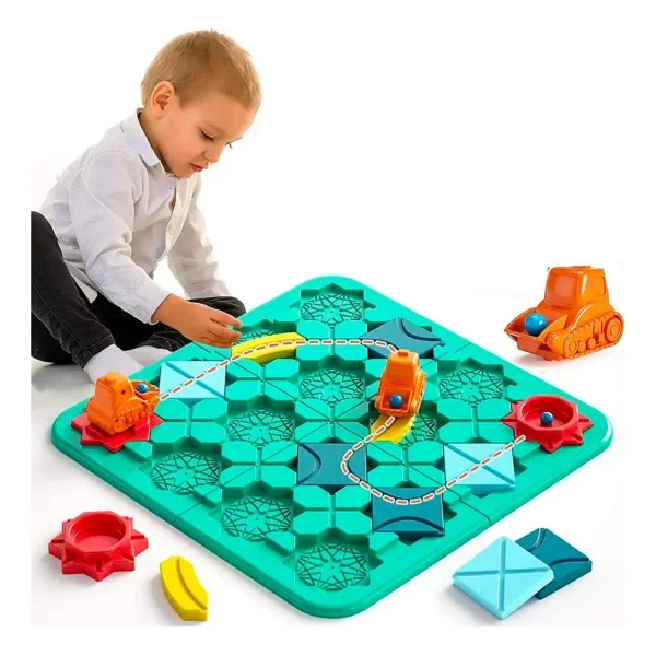 Neuygun Code & Go Kodlama Oyuncağı, Stem, Mantıksal Yol Oluşturma Oyuncağı, Eğitici Oyuncak, Yaratıcı Düşünme, Akıl Ve Zeka Oyunu - Mavi - Görsel 6