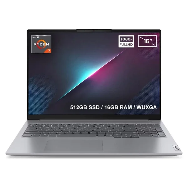 Lenovo Thinkbook 16 G6 Abp 21kk000wtr Ryzen 7 7730u 16 GB 512 GB Radeon Graphics 16" Wuxga Notebook - Görsel 6