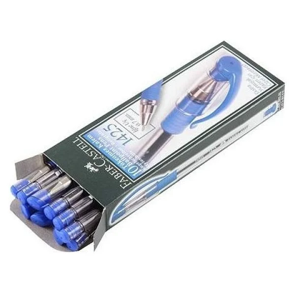 Faber-Castell 1425 İğne Uçlu 10'lu Paket Tükenmez Kalem - Görsel 5