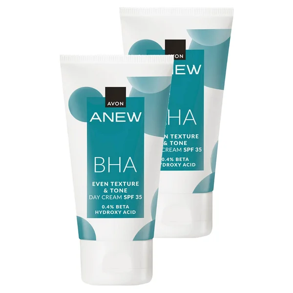 Avon Anew Bha Ton Eşitleyici Spf 35 50 Ml 2 Adet Gündüz Kremi - Görsel 5