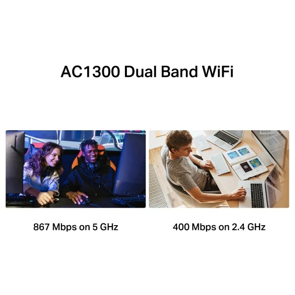 Mercusys Ma30h 1300 Mbps Kablosuz Ağ Adaptörü - Görsel 10