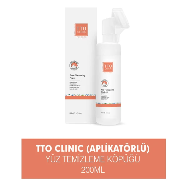 Tto Clinic Arındırıcı Ve Dengeleyici Aplikatörlü 200 Ml Yüz Temizleme Köpüğü - Görsel 7