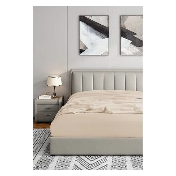 Soley Jersey Premium %100 Pamuk Tek / Çift Kişilik Lastikli Çarşaf - Görsel 9