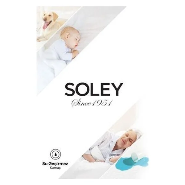 Soley Sıvı Geçirmez Pamuklu Alez Yastık Koruyucu (2 Adet) - Görsel 3