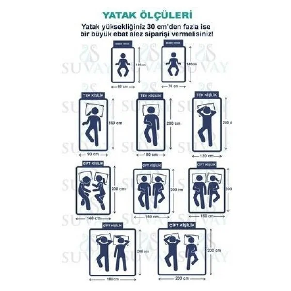 Suvay Micro Fitted Full Kenar Su Sıvı Geçirmez Alez Çarşaf 90 X 190 Tek Kişilik Beyaz Renkli Yatak Koruyucu - 90 X 190 Cm - Görsel 3