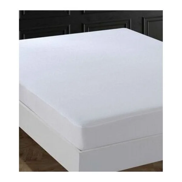 Suvay Micro Fitted Full Kenar Su Sıvı Geçirmez Alez Çarşaf 90 X 190 Tek Kişilik Beyaz Renkli Yatak Koruyucu - 90 X 190 Cm - Görsel 5