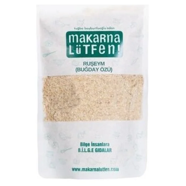 Makarna Lütfen Organik Ruşeym - Buğday Özü (+8 Ay - 100 G) - 100 Gr - Görsel 5