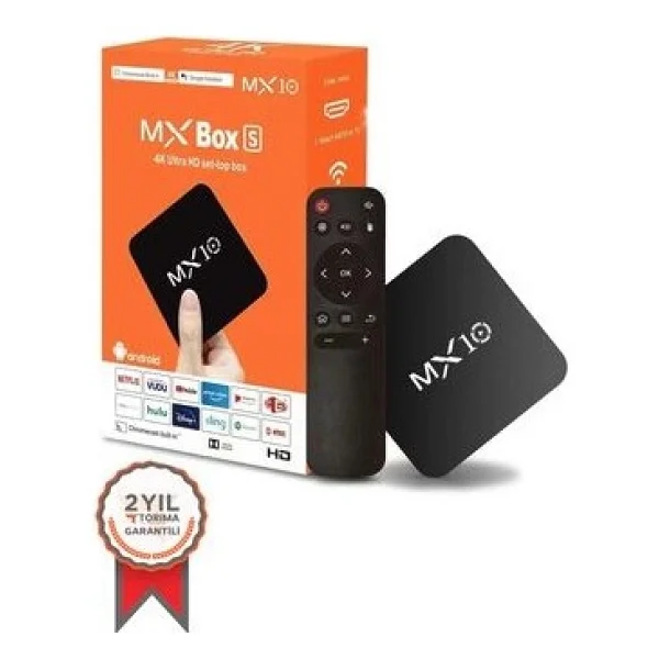 Mx10 4K Android TV Box - Görsel 8