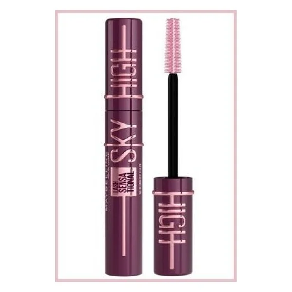 Maybelline New York Lash Sensational Sky High Mürdüm Maskara - Görsel 5