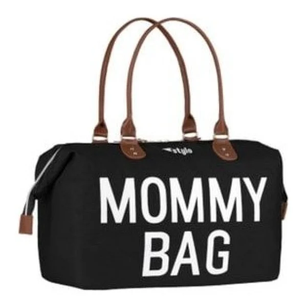 Stylo Mommy Bag USA Siyah Anne Bebek Bakım Çantası