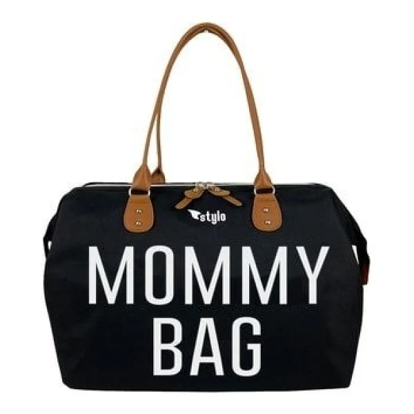 Stylo Mommy Bag Usa Siyah Anne Bebek Bakım Çantası - Görsel 2