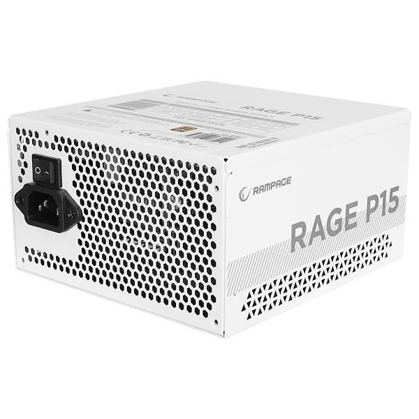Rampage Rage P15 1000 W Beyaz Power Supply - Görsel 3