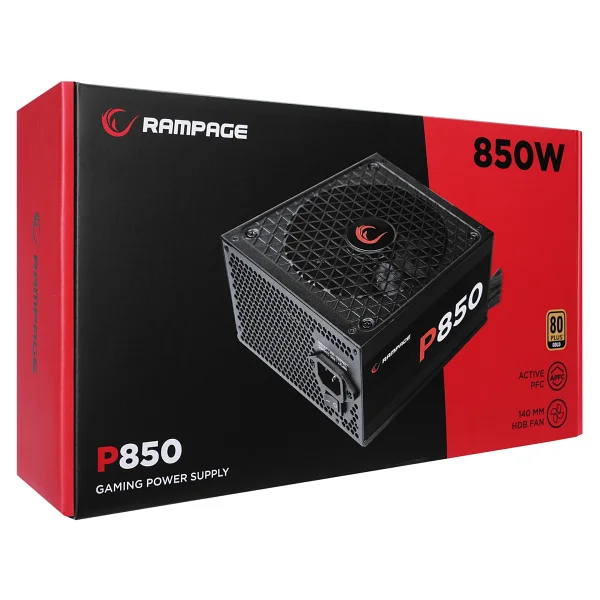 Rampage P850 850 W Beyaz Power Supply - Görsel 5
