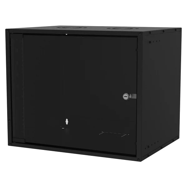 S-Link Sl-U9 Yeni Nesil 9u Soho Rack Kabin W 530mm D 400mm Siyah - Görsel 2
