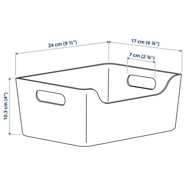 Ikea Uppdatera Kutu, Yeşil, 24x17 Cm 80504054 - Görsel 4