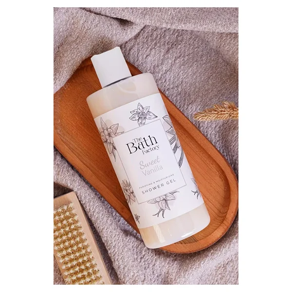 The Bath Factory Vanilya Aromalı Nemlendirici Ve Besleyici Duş Jeli 400 Ml - Görsel 2