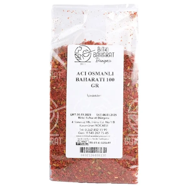 Acı Osmanlı Baharatı 100 Gr - Görsel 2