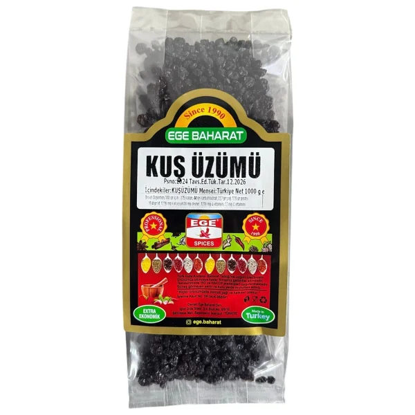 KUŞ ÜZÜMÜ 100 GR ÜCRETSİZ KARGO