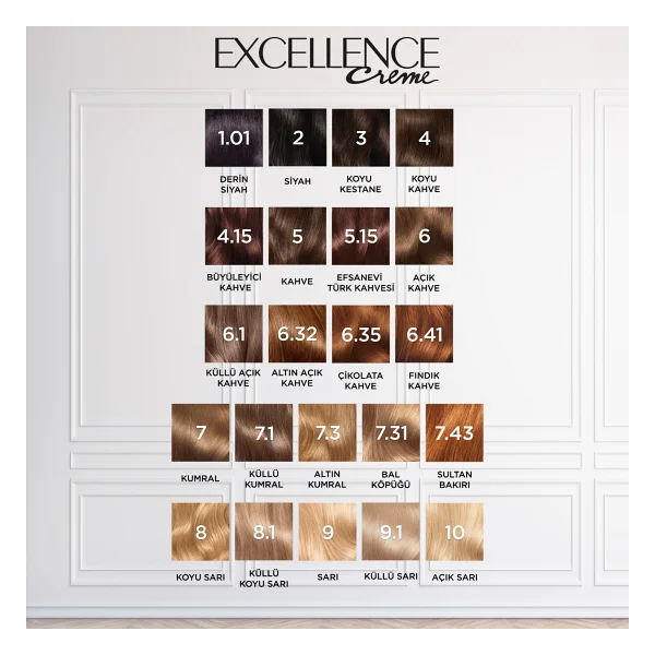 L'oreal Paris Excellence Creme 5 Kahve Saç Boyası - Görsel 10
