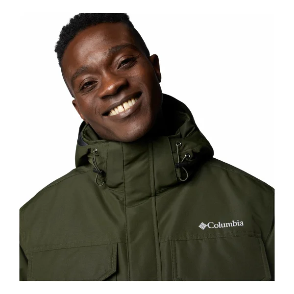 Columbia Landroamer Iı Wm5169-366 Kapüşonlu Koyu Yeşil Erkek Parka - Görsel 4