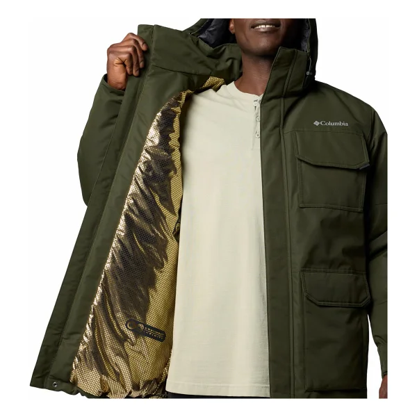 Columbia Landroamer Iı Wm5169-366 Kapüşonlu Koyu Yeşil Erkek Parka - Görsel 5
