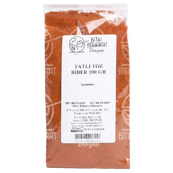 Tatlı Toz Biber 100 Gr - Görsel 2