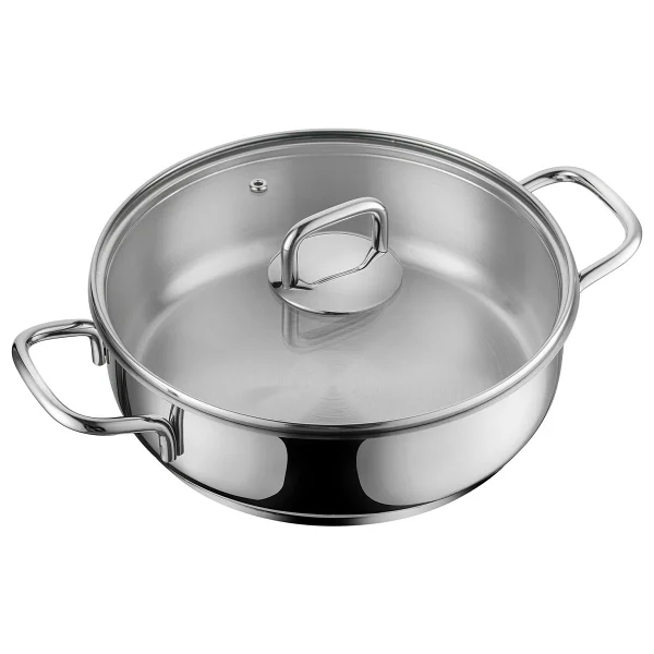 Emsan Gourmet 22 Cm Derin Çelik Tencere - Görsel 3