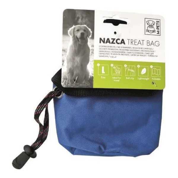 10551617 M-Pets Nazca Takılabilir Ödül Çantası Mavi 500ml - Görsel 2