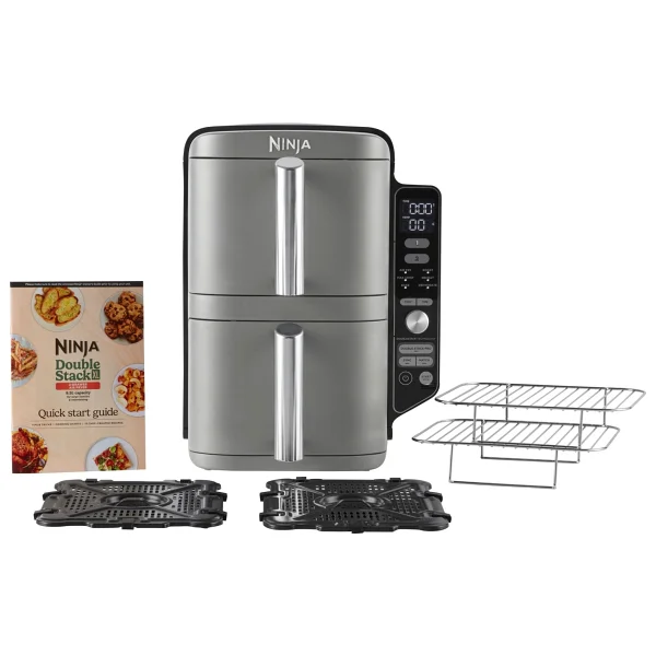 Ninja Double Stack XL 9.5 Lt Çift Hazneli Yağsız Fritöz - Görsel 2