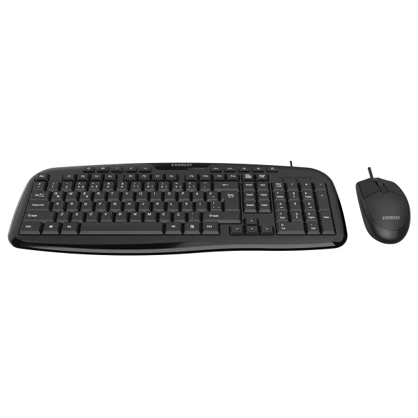 Everest Un-795 Kablolu Klavye Mouse Seti - Görsel 3