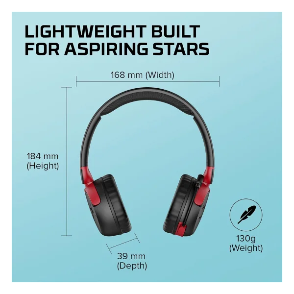 Hyperx Cloud Mini 7g8f1aa Siyah Kablolu/Kablosuz Kulak Üstü Oyuncu Kulaklığı - Görsel 3