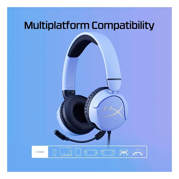Hyperx Cloud Mini Kablolu Kulak Üstü Oyuncu Kulaklığı - Görsel 2